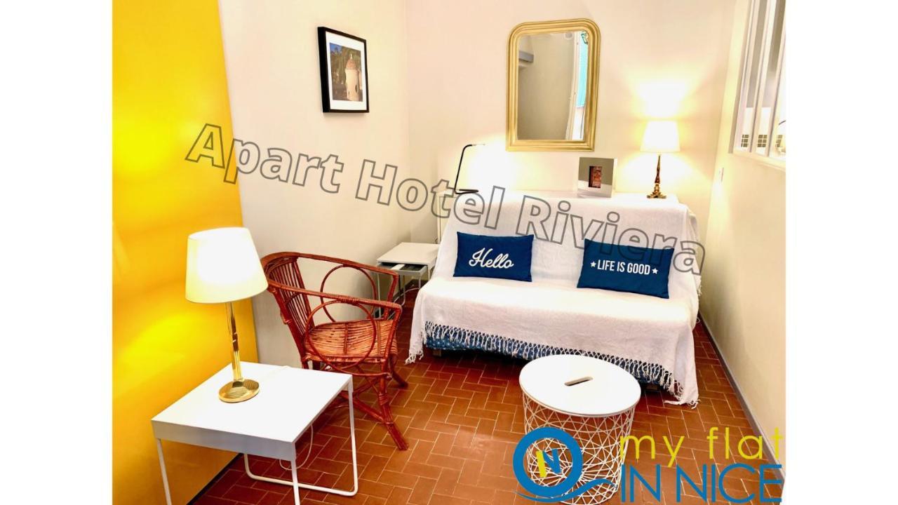 Aparthotel Riviera - Vincent 1 - Vieille Ville - Appartement Superieur 2 Pieces Ac Nice Eksteriør billede