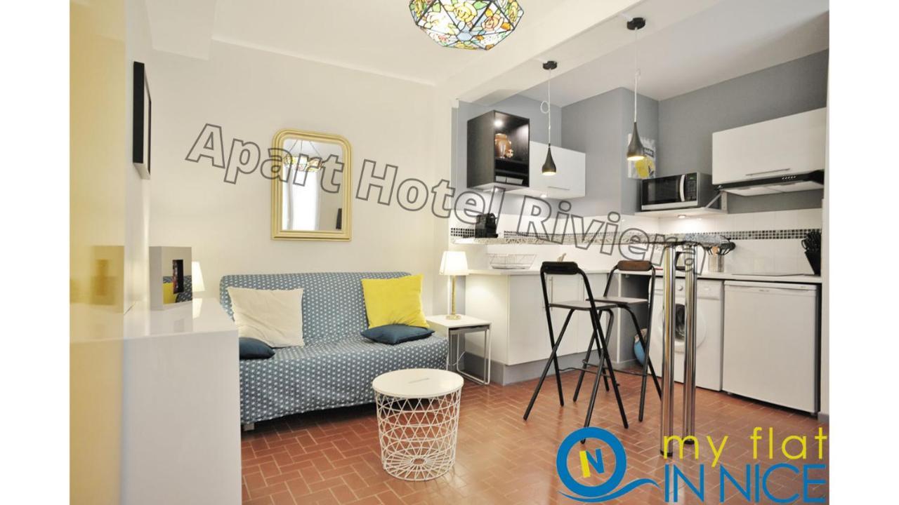 Aparthotel Riviera - Vincent 1 - Vieille Ville - Appartement Superieur 2 Pieces Ac Nice Eksteriør billede