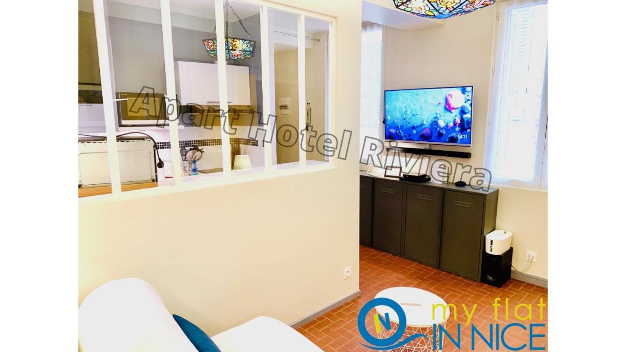 Aparthotel Riviera - Vincent 1 - Vieille Ville - Appartement Superieur 2 Pieces Ac Nice Eksteriør billede