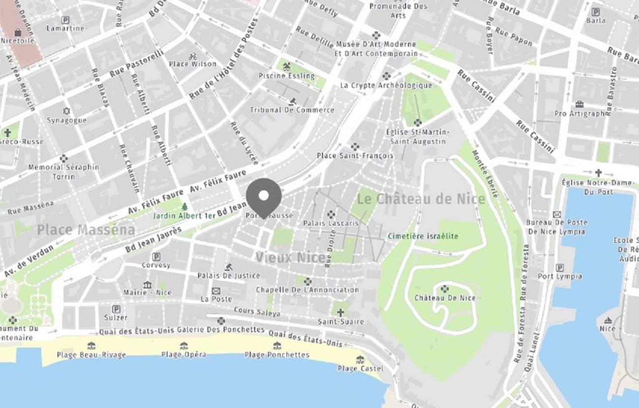 Aparthotel Riviera - Vincent 1 - Vieille Ville - Appartement Superieur 2 Pieces Ac Nice Eksteriør billede
