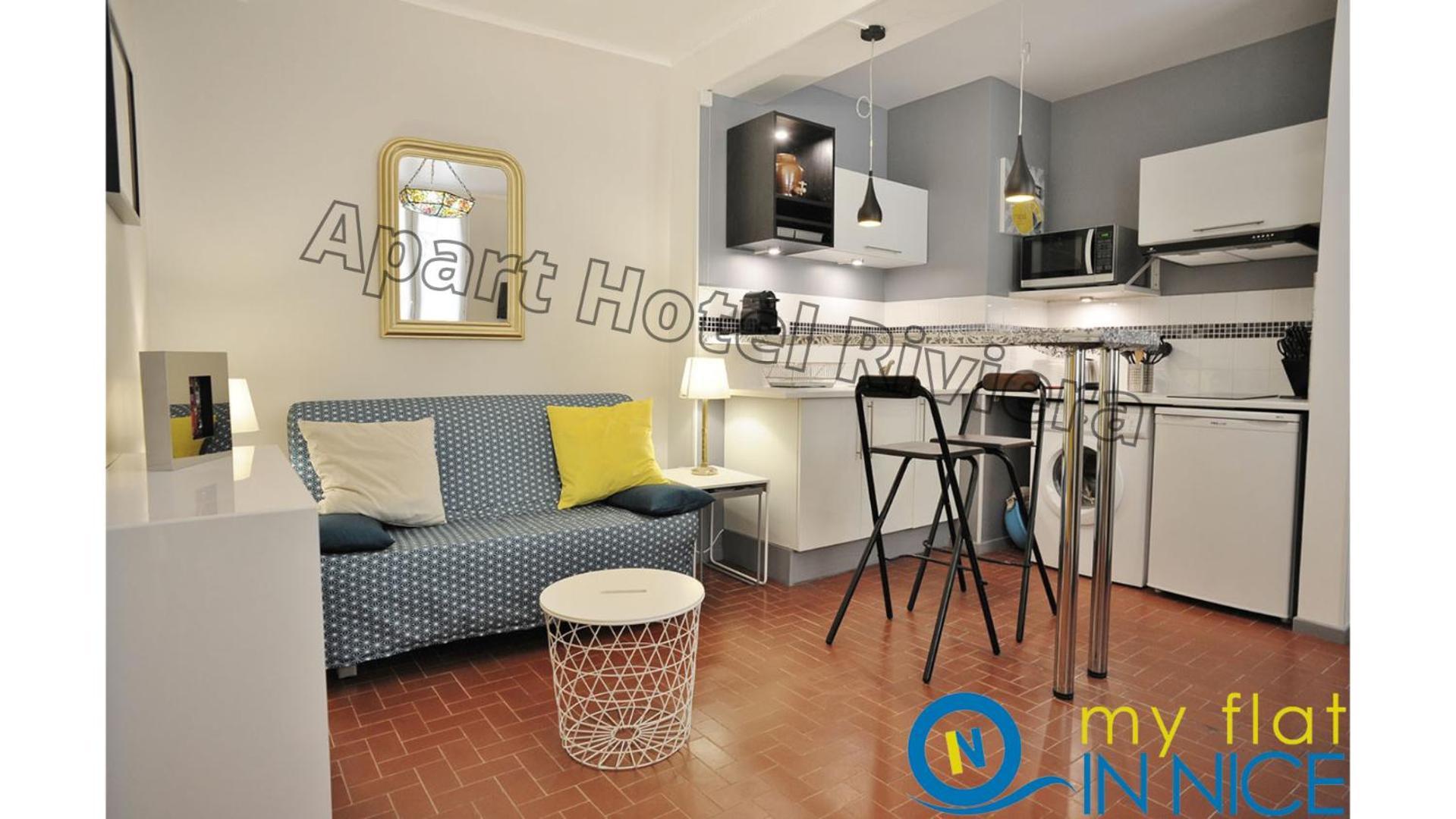 Aparthotel Riviera - Vincent 1 - Vieille Ville - Appartement Superieur 2 Pieces Ac Nice Eksteriør billede